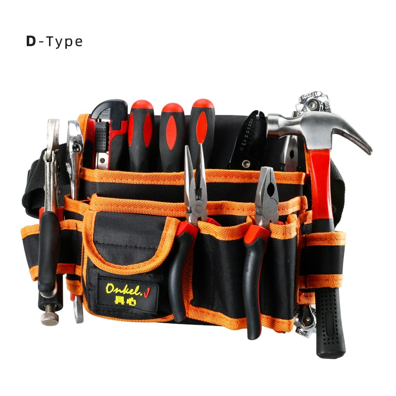 Multi-functional Electrician Tools Bag Waist Pouch Belt Storage Holder Organizer