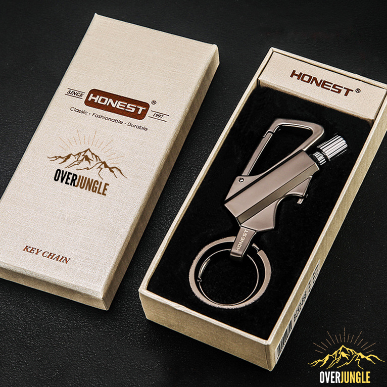 Multifunctional Fire Starter Keychain